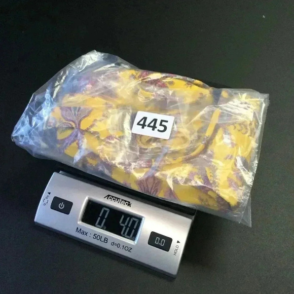 Reimagined by J Crew Womens Large Bikini Swin Top Gold Floral Print Extra Strap - Picture 10 of 11